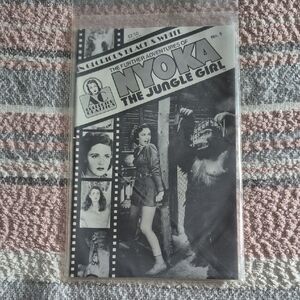 Nyoka The Jungle Girl Vintage Black & White Movie Magazine